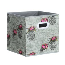 Короб для хранения, 30х30х30, спанбонд с пластиковой ручкой VETTA Прованс
